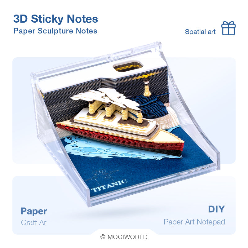 nautical desk decor memo pad with ship design