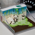cute panda desk decor memo pad aesthetic office accessory